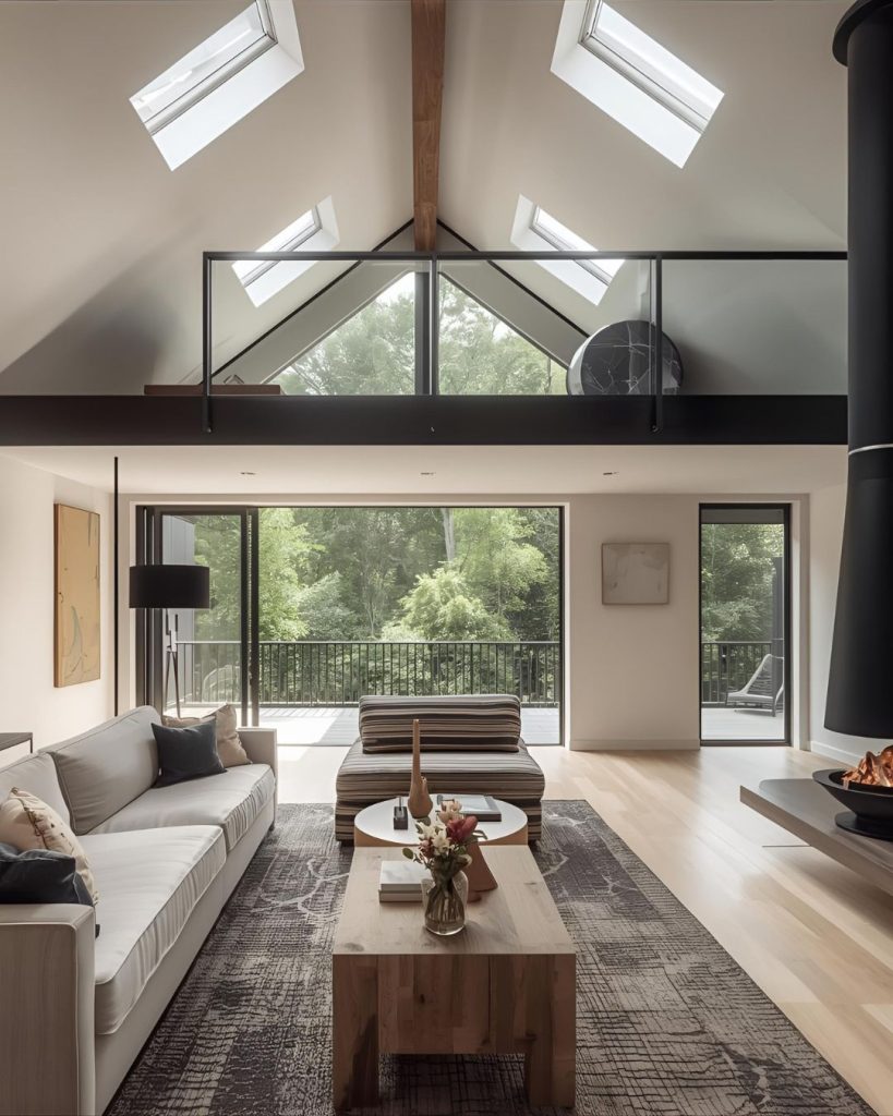 Home extension with vaulted ceiling in Colchester